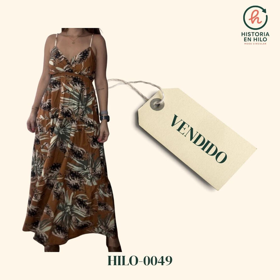 HILO-0049. Vestido escote Geff