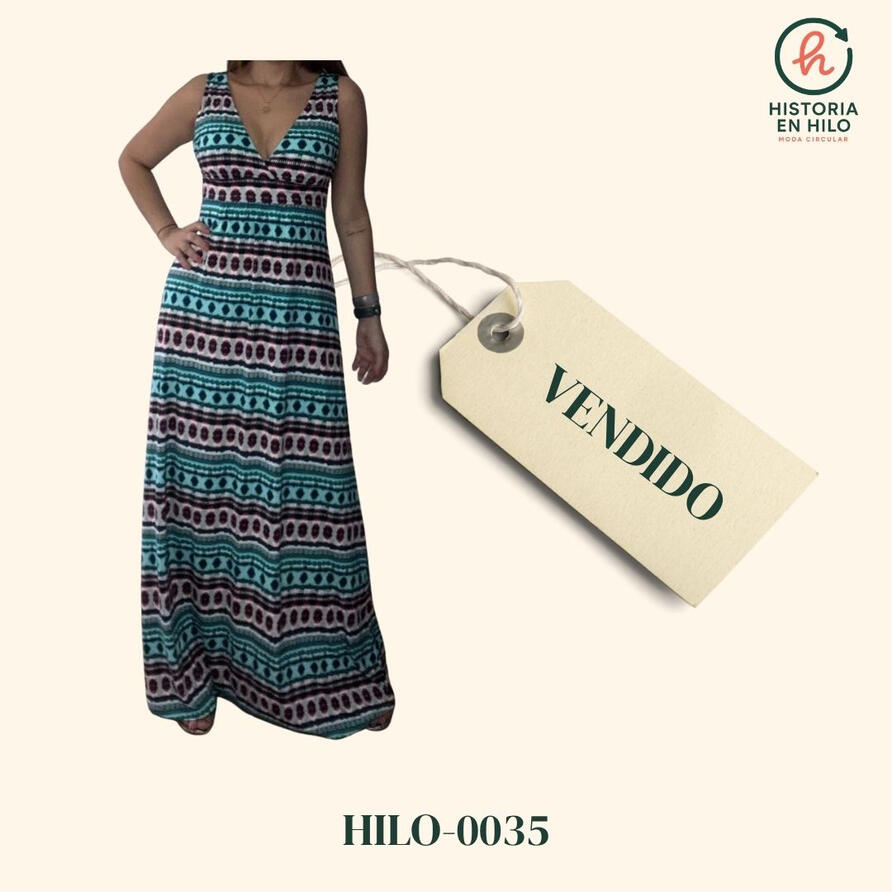HILO-0035. Vestido licrado colores