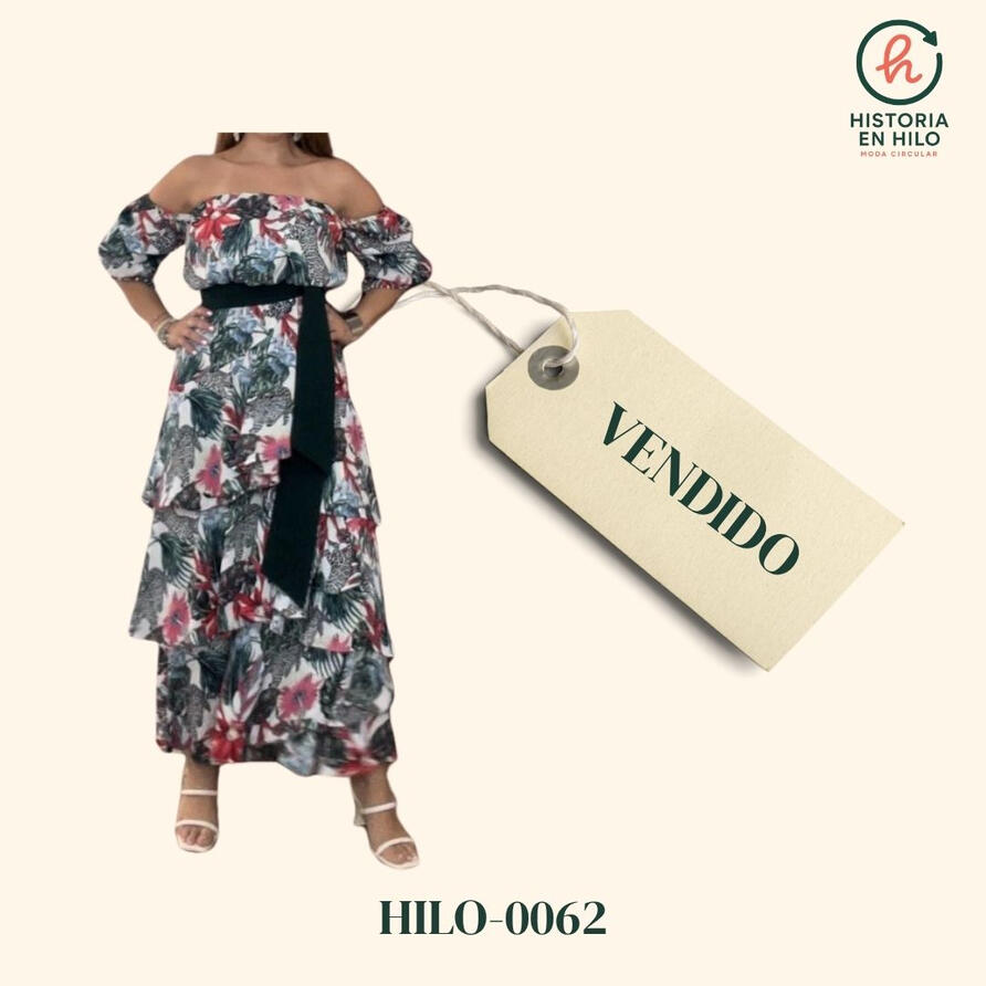 HILO-0062. Vestido boleros colores selva_J&B